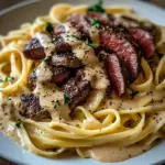 Creamy Cajun Steak Alfredo