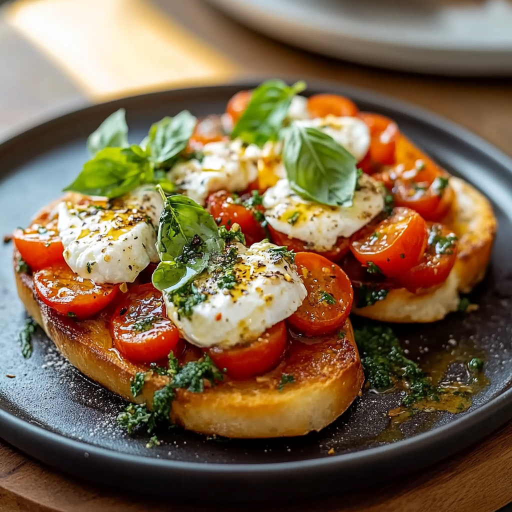 Burrata Bruschetta