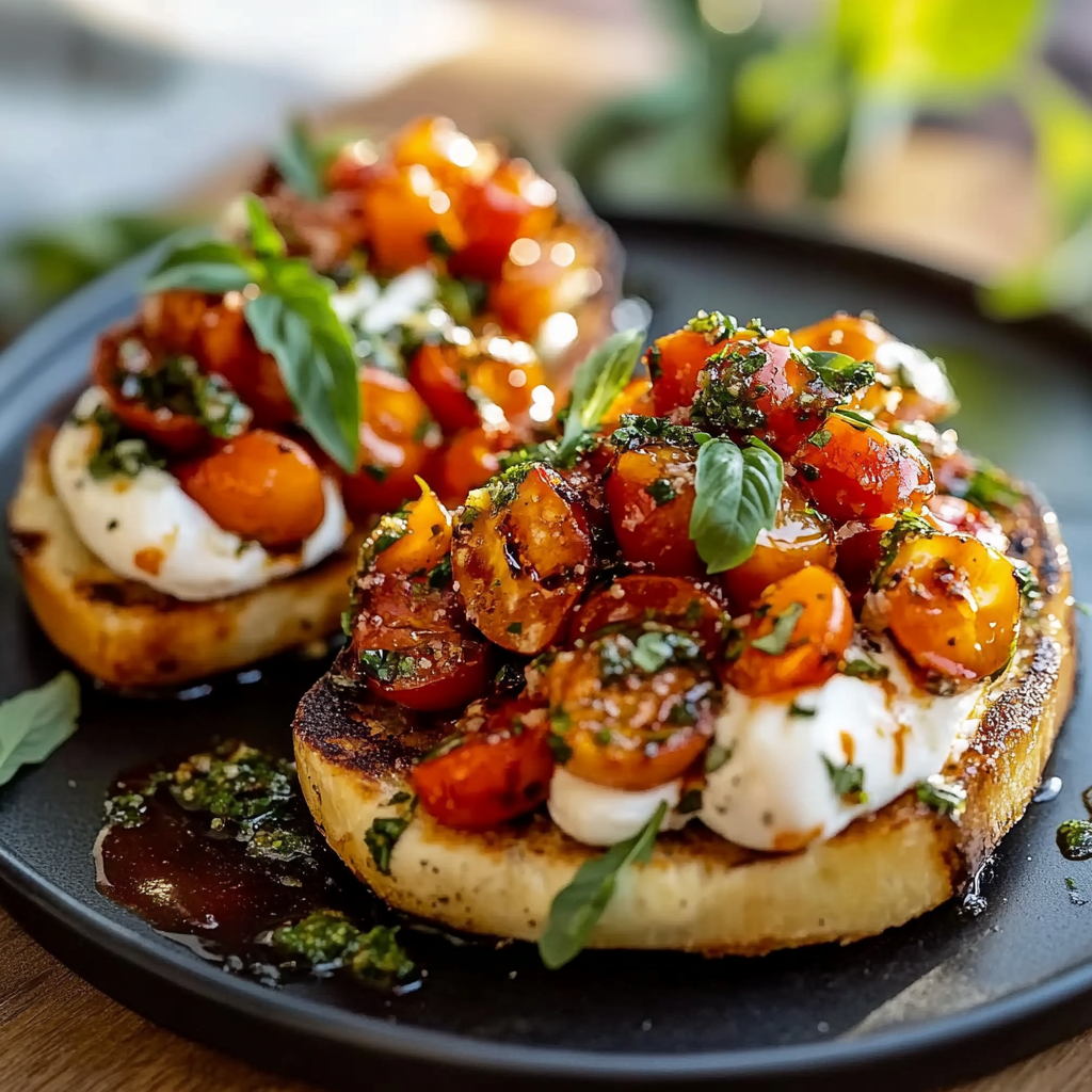 Burrata Bruschetta