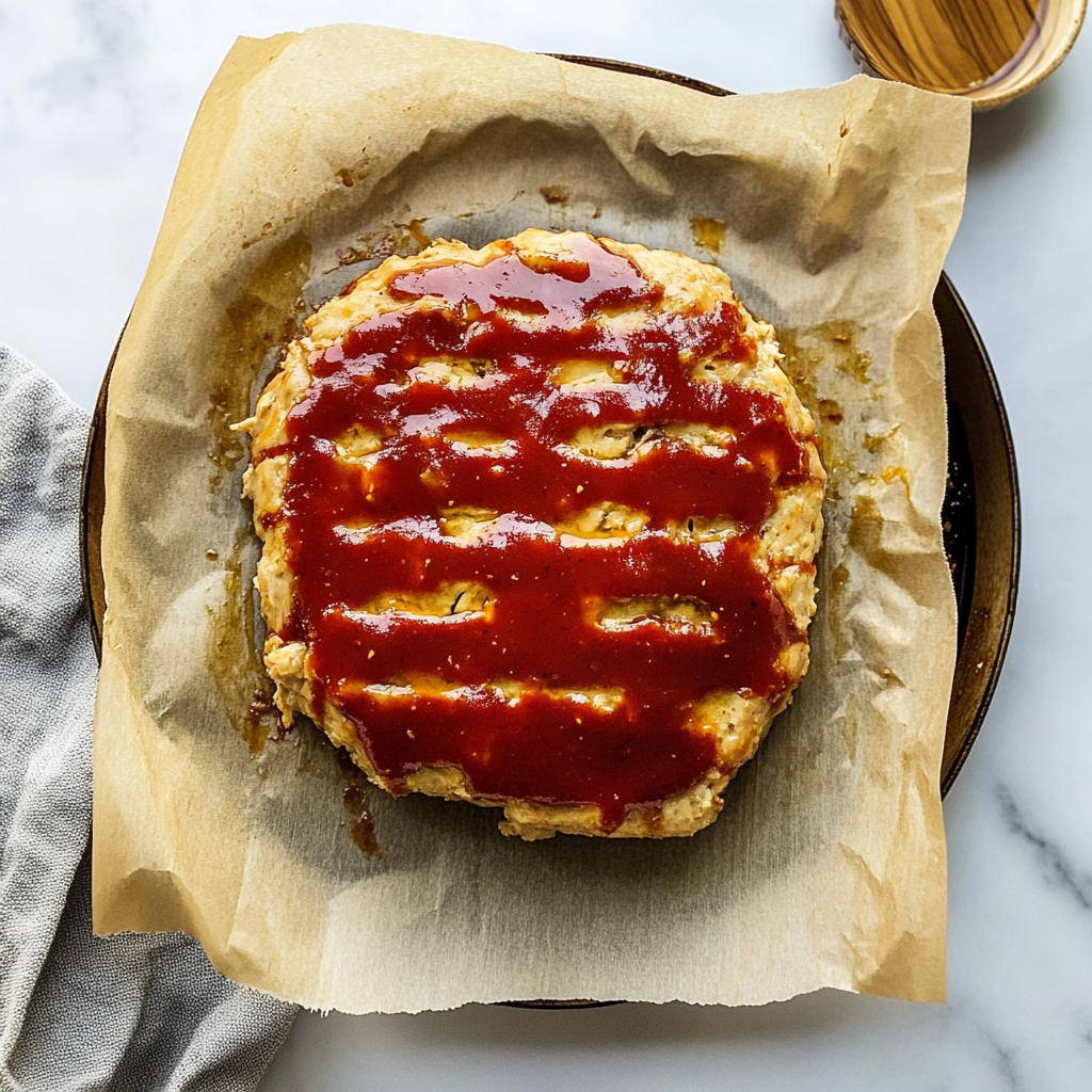 Healthy Ground Chicken Meatloaf