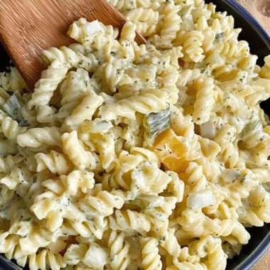 Dill Pickle Pasta Salad