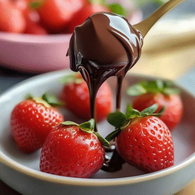 Chocolate-Dipped Tanghulu Strawberries
