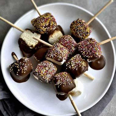 Chocolate-Covered Marshmallows