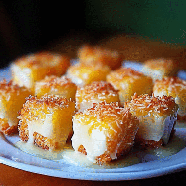 Coconut Pineapple Bites