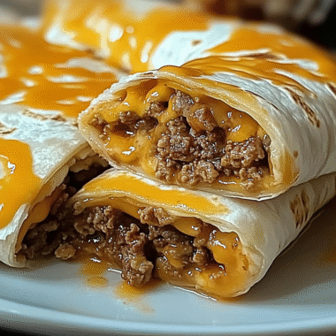 Beef and Cheese Burrito