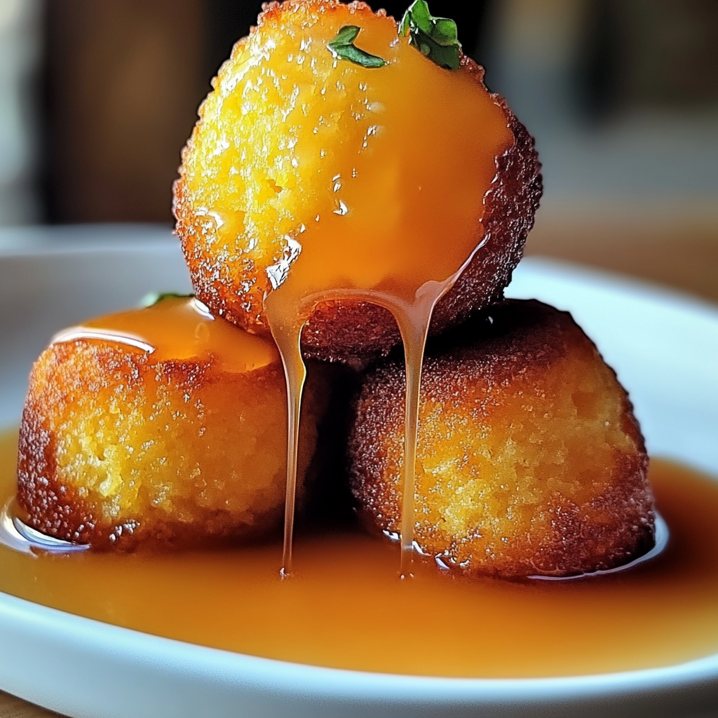 Southern Honey Butter Cornbread Poppers