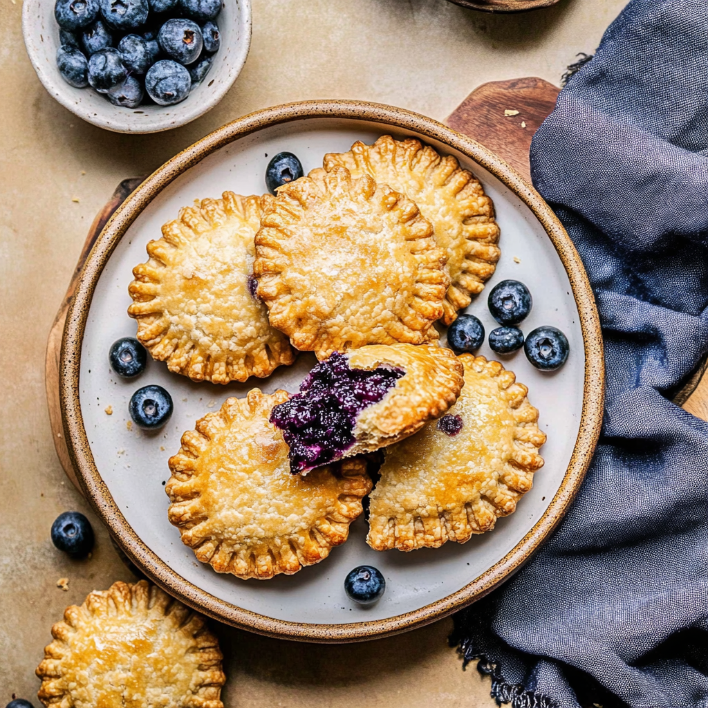 Air Fryer Blueberry Hand Pies