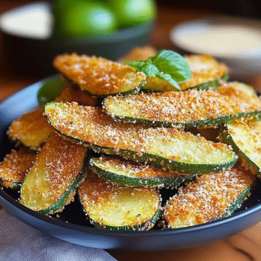 Crispy Parmesan Zucchini