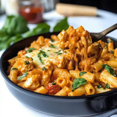 Chicken Mozzarella Pasta