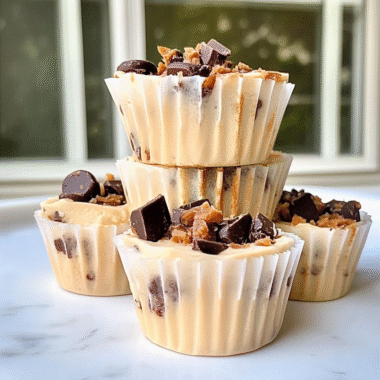 Peanut Butter Frozen Yogurt Cups