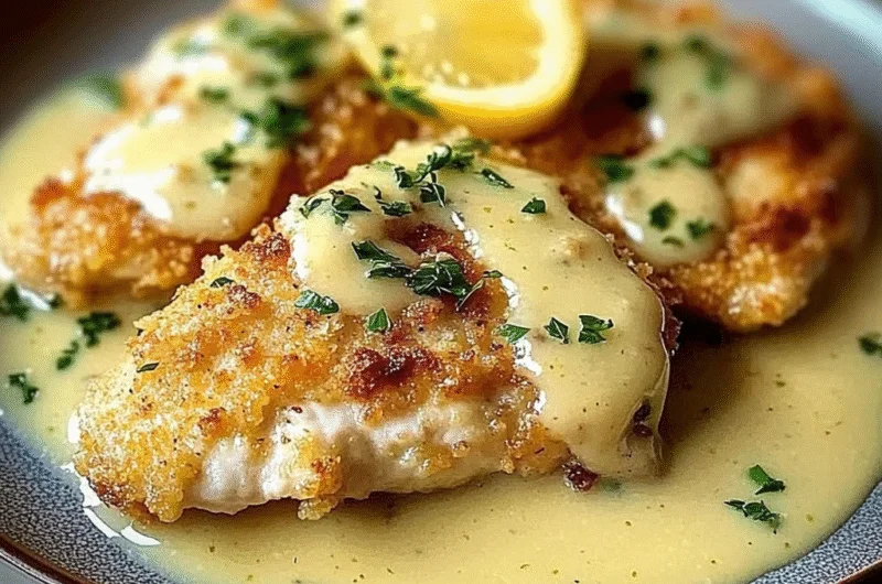 Lemon Pecorino Crusted Chicken