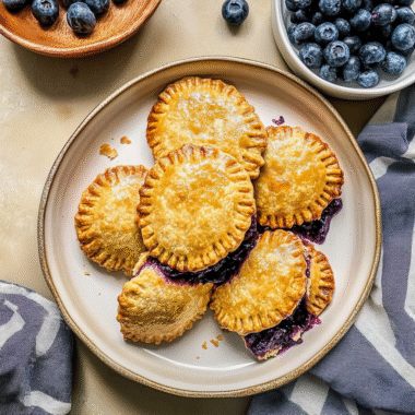 Air Fryer Blueberry Hand Pies