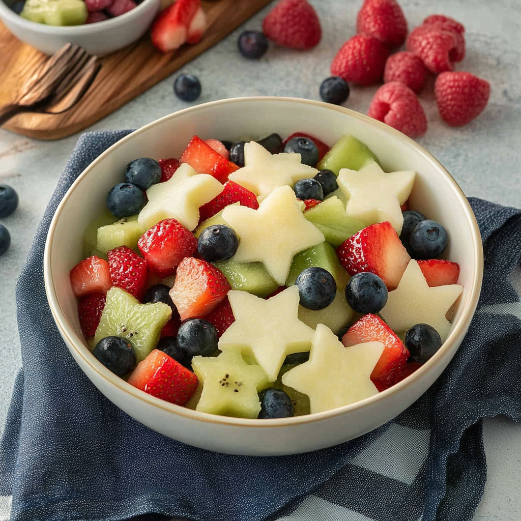 Patriotic Fruit Salad