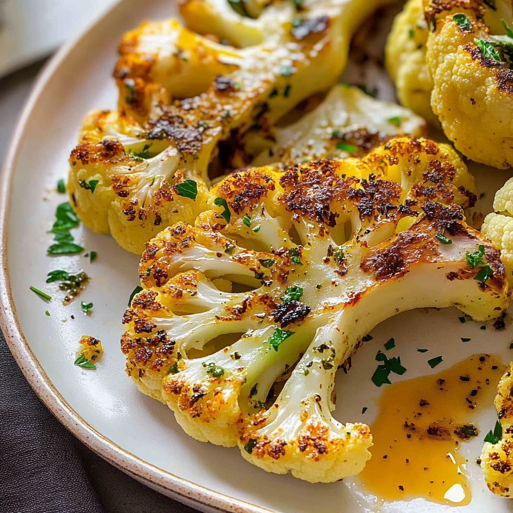 Roasted Cauliflower Steaks