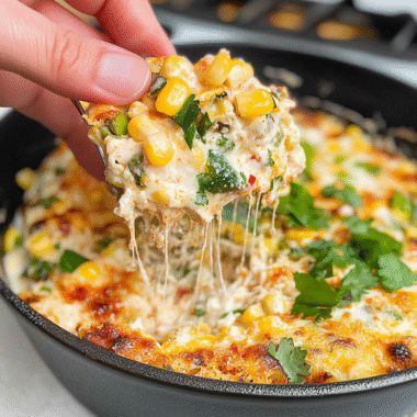 Slow Cooker Mexican Street Corn Dip