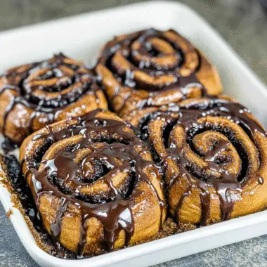 Chocolate Cinnamon Rolls