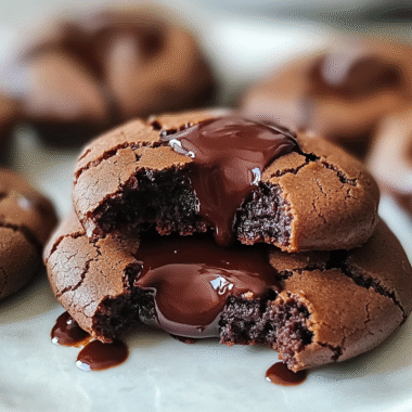 Chocolate Lava Cookies