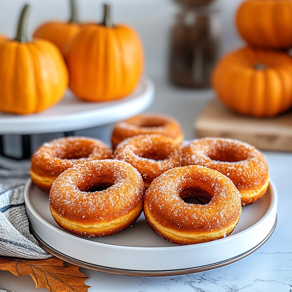 Pumpkin Donuts