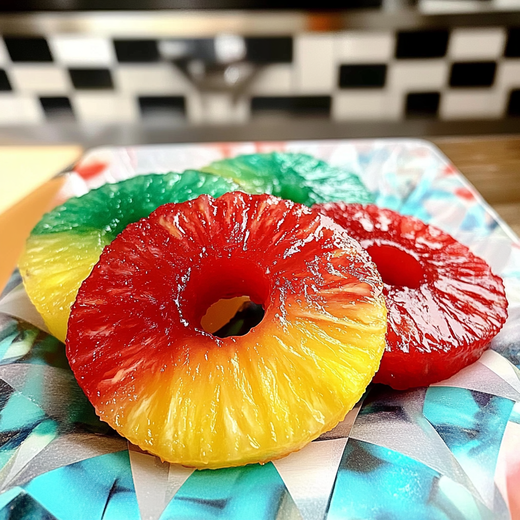 Kool Aid Soaked Pineapple