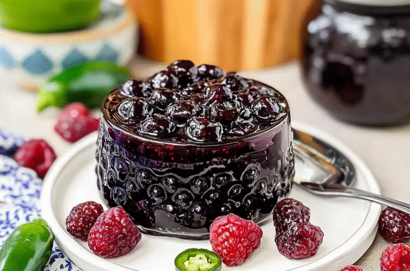 Blackberry Jalapeno Jam