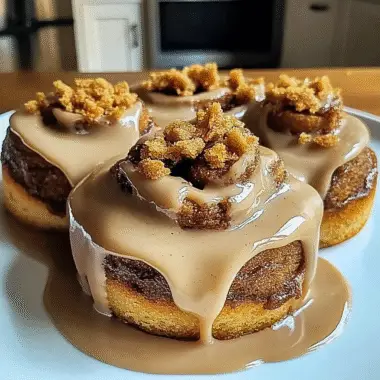 Biscoff Cookie Butter Cinnamon Rolls