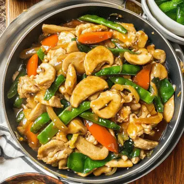 Moo Goo Gai Pan Chinese Stir Fry