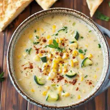 Corn and Zucchini Chowder