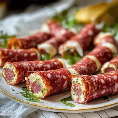 Salami Roll-Ups