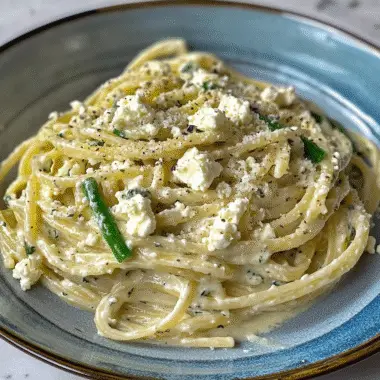 Zesty Lemon Feta Pasta