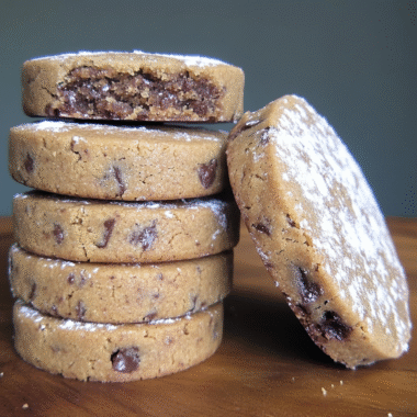 Espresso Chocolate Shortbread Cookies