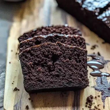 Dark Chocolate Mocha Breakfast Bread