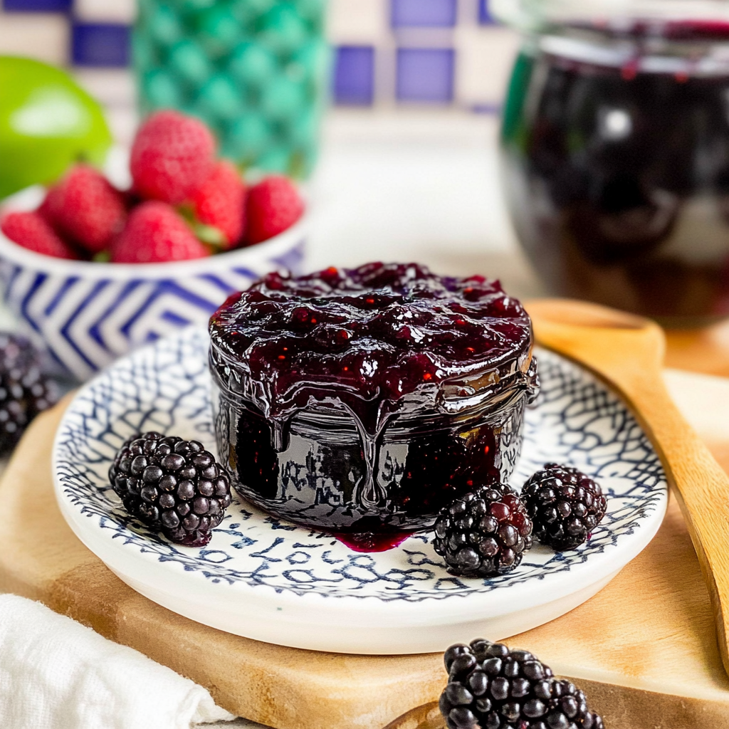 Blackberry Jalapeno Jam