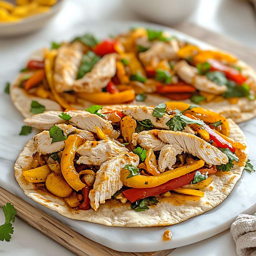 Chicken Fajita Flatbread