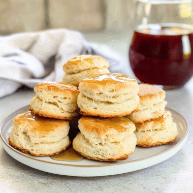 Apple Biscuits with Honey Butter