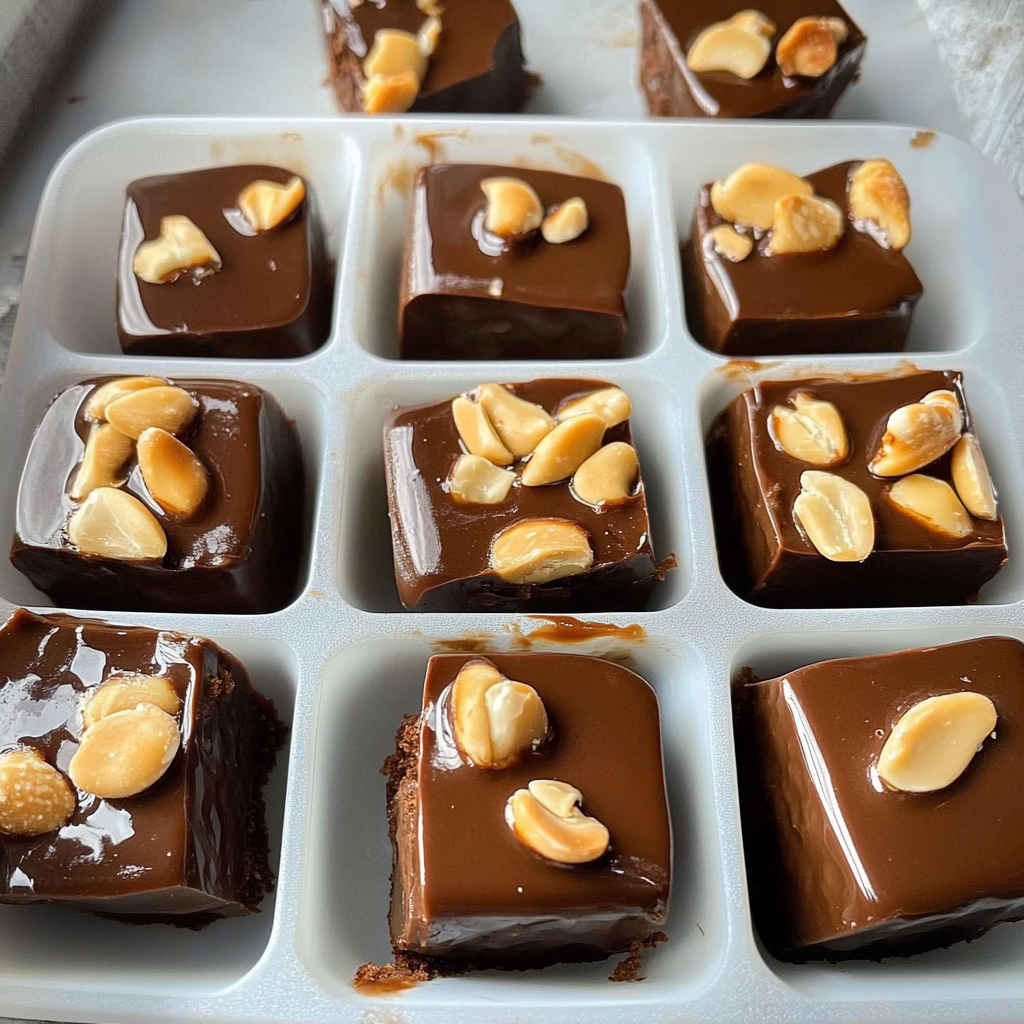 No Bake Snickers Bites