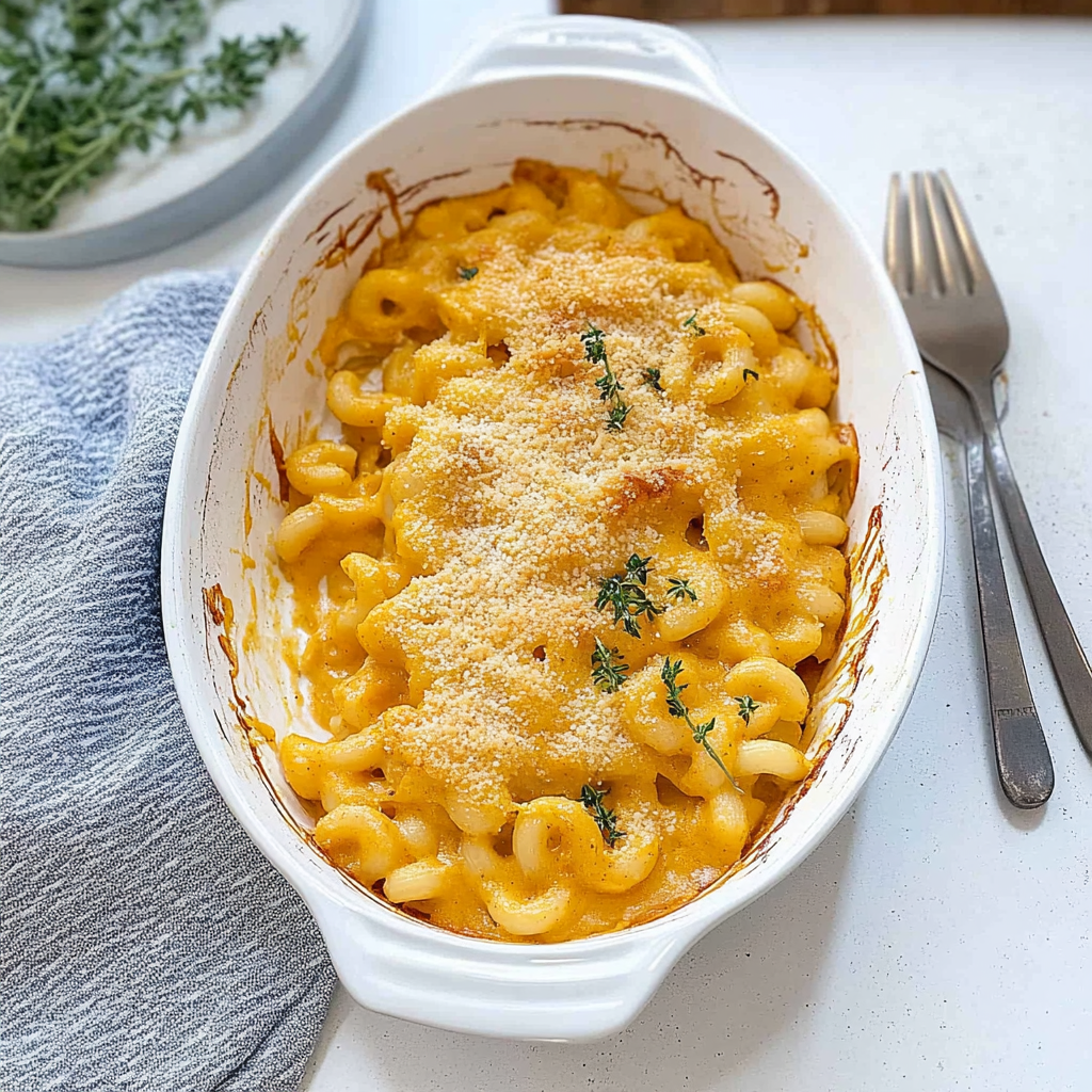 Creamy Butternut Squash Mac and Cheese