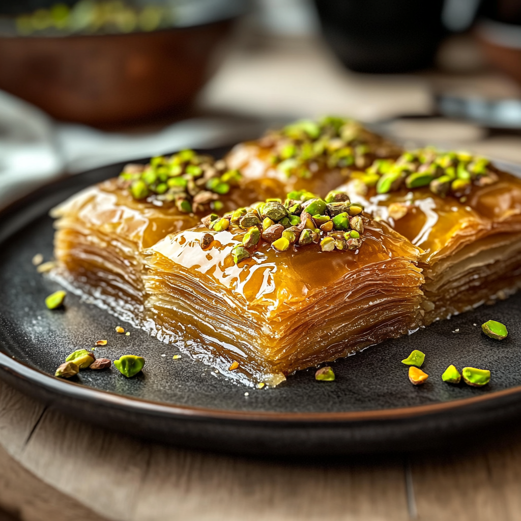 Honey Pistachio Baklava