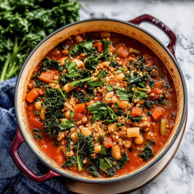 Quinoa Kale Minestrone