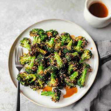 Gochujang Roasted Broccoli