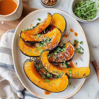 Gochujang Roasted Kabocha Squash