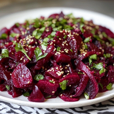 Gochujang Beet Salad