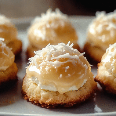 Lemon Coconut Cheesecake Cookies