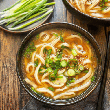 Miso Udon Noodle Soup