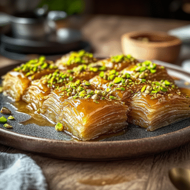Honey Pistachio Baklava