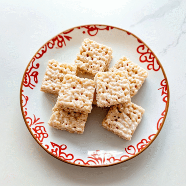 Chai Spiced Rice Krispie Treats