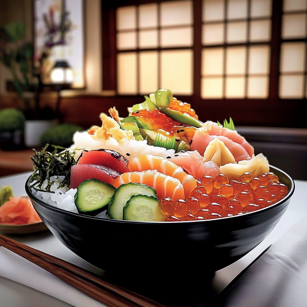 Deconstructed Tempura Sushi Bowl