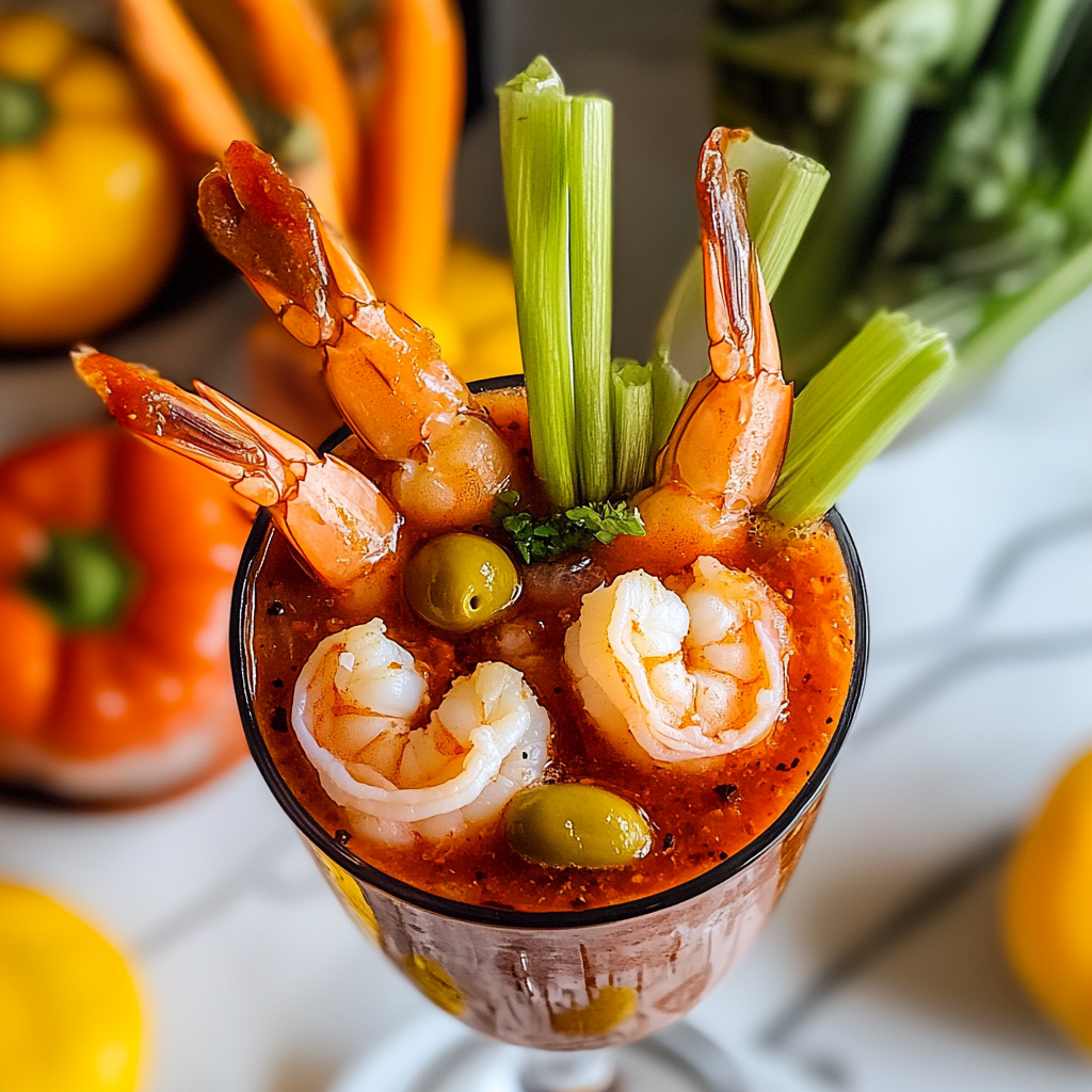 Bloody Mary Shrimp Cocktail