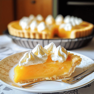 Cantaloupe Cream Pie