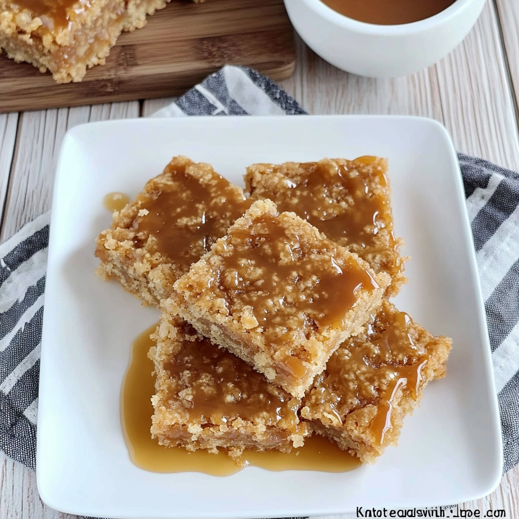 Caramel Crush Bars