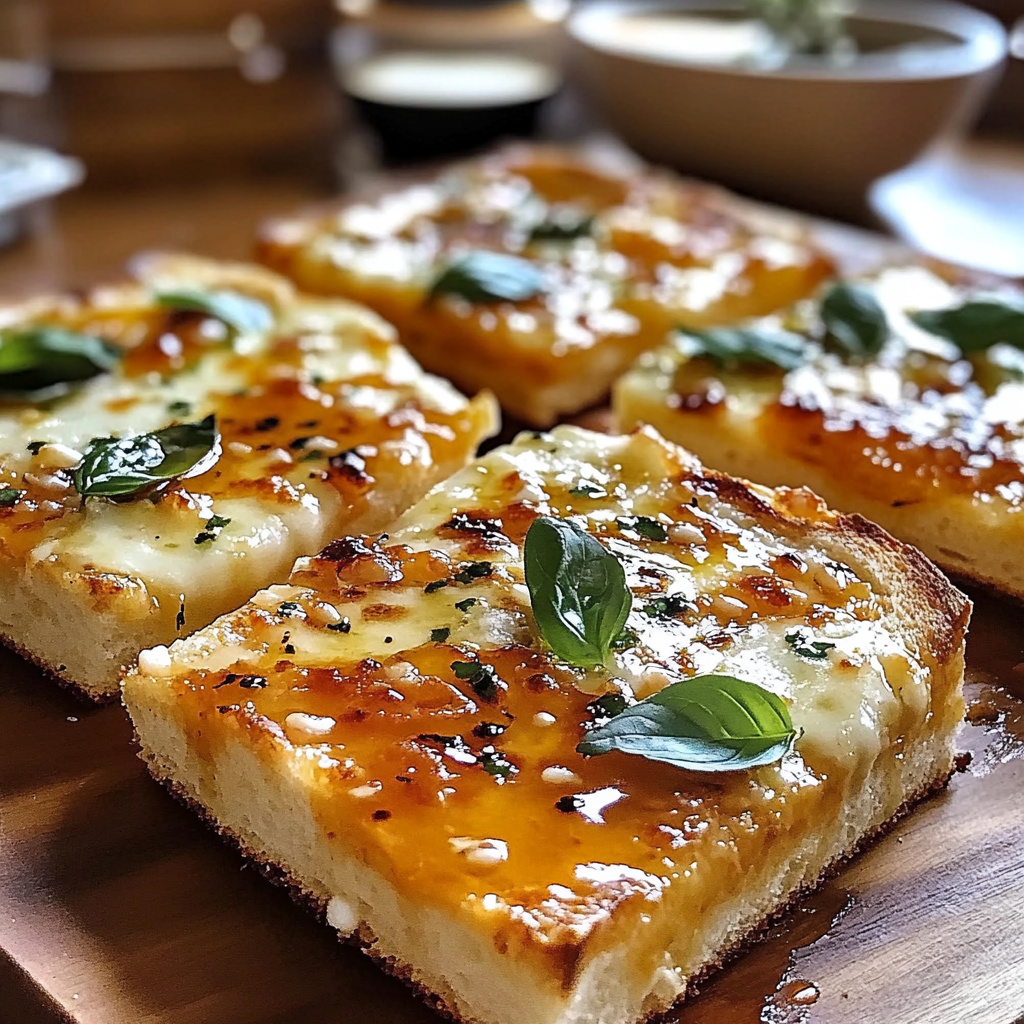 Hot Honey Garlic Bread Pizza